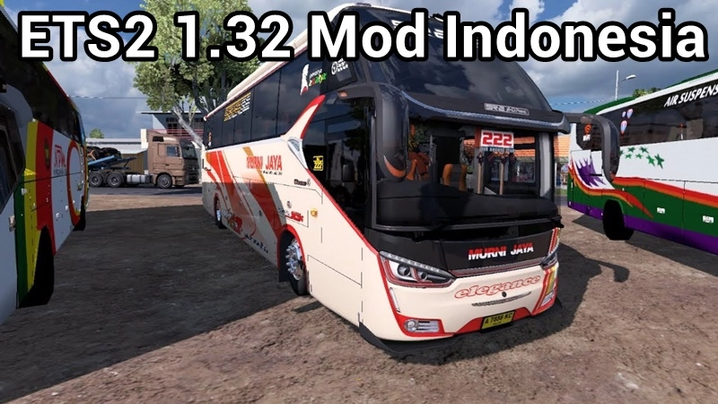 Jual ETS2 1.32 Mod Indonesia Murah
